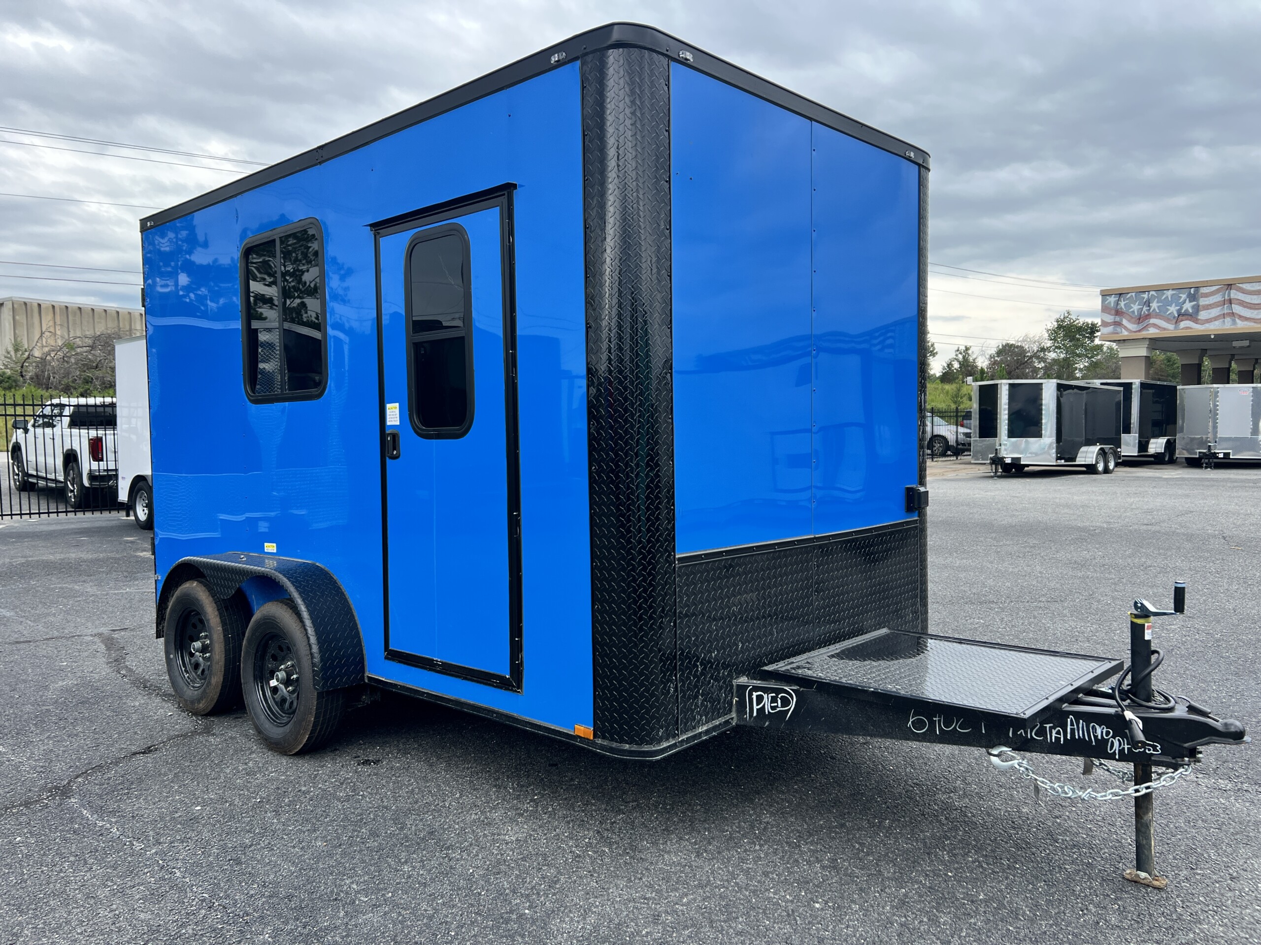 7 X 12 TA Pet Grooming Trailer