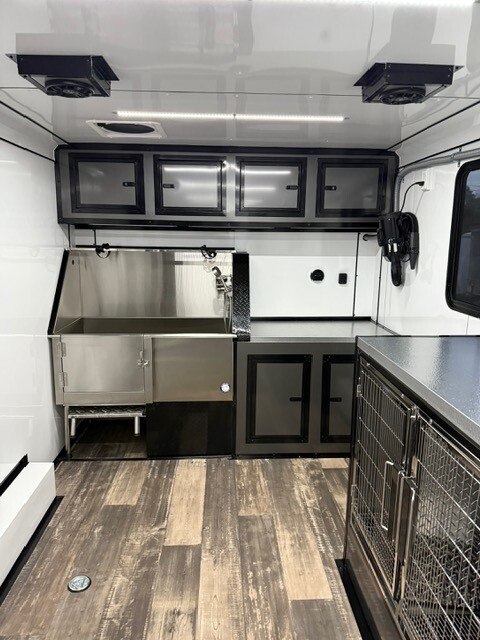 8.5 X 24 TA Luxury Mobile Pet Grooming Trailer with Half Bath - Image 15