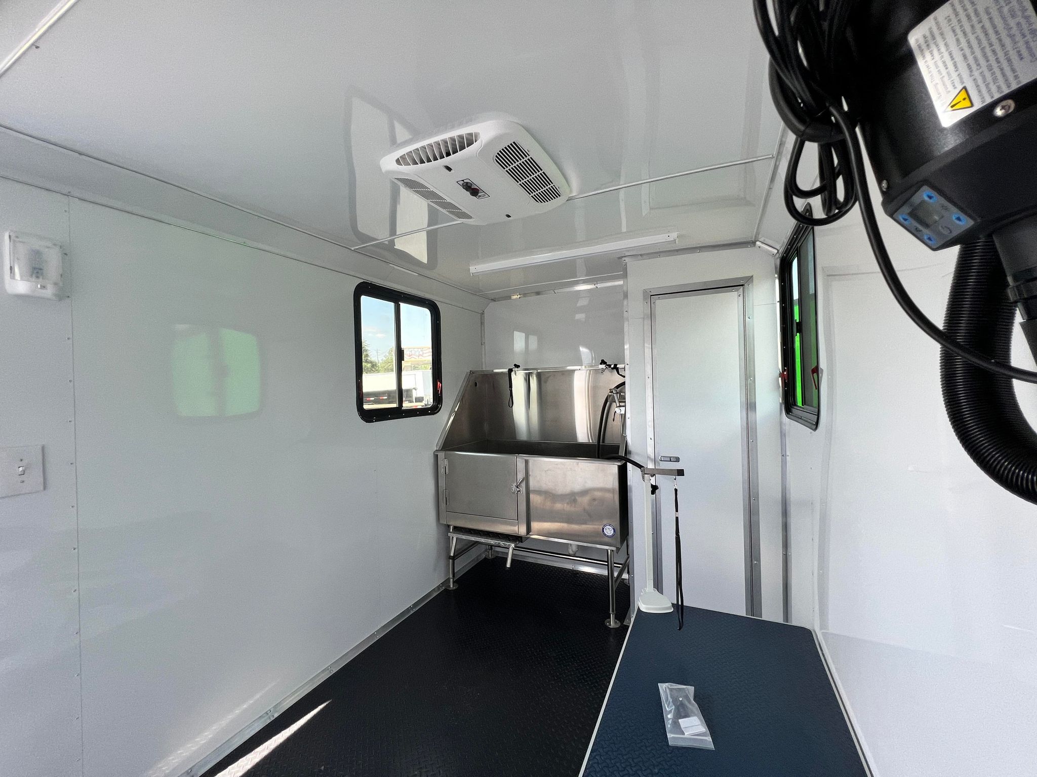 7x16 Pet Grooming Trailer - 62" TUB - Quality Cargo - Image 18