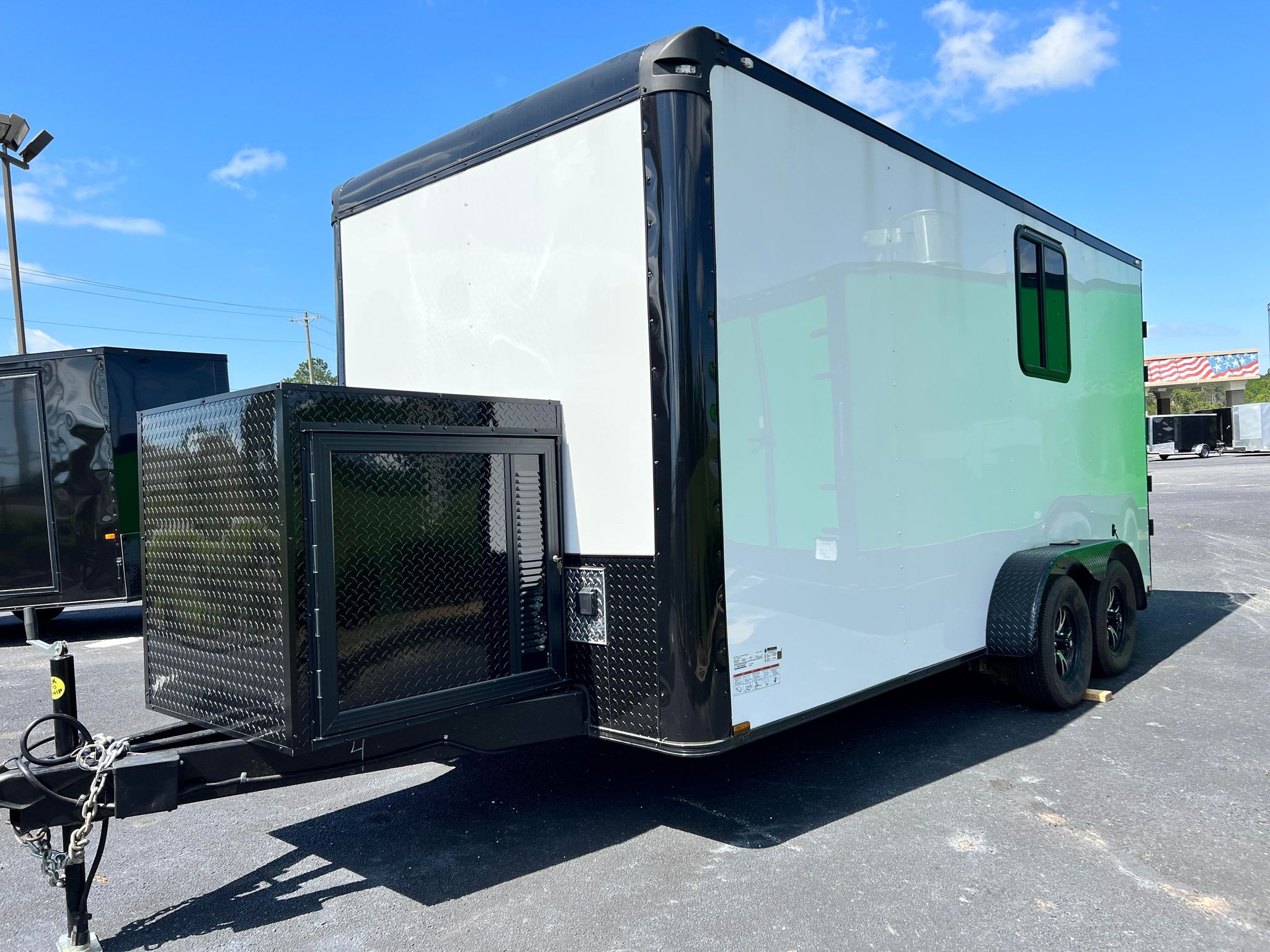 7x16 Pet Grooming Trailer - 62" TUB - Quality Cargo - Image 3