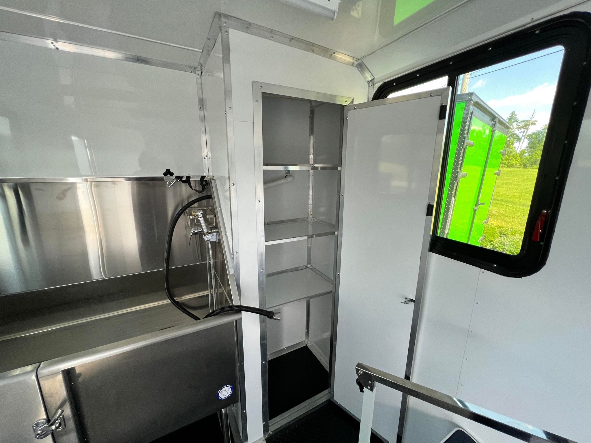 7x16 Pet Grooming Trailer - 62" TUB - Quality Cargo - Image 16