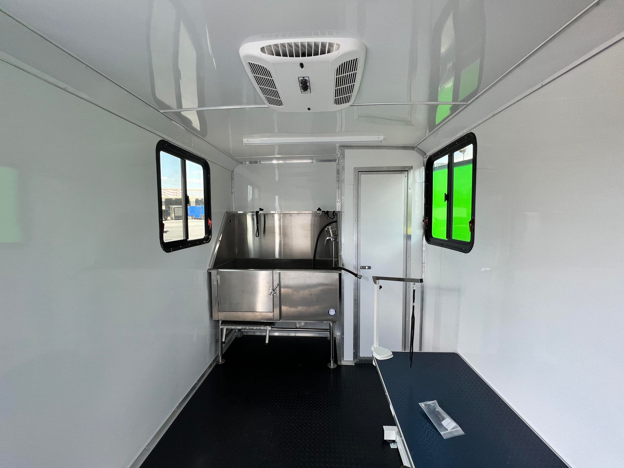 7x16 Pet Grooming Trailer - 62" TUB - Quality Cargo - Image 17