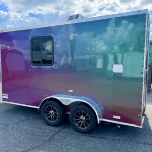7x14 Pet Grooming Trailer - Genesis Series | Color Changing Exterior